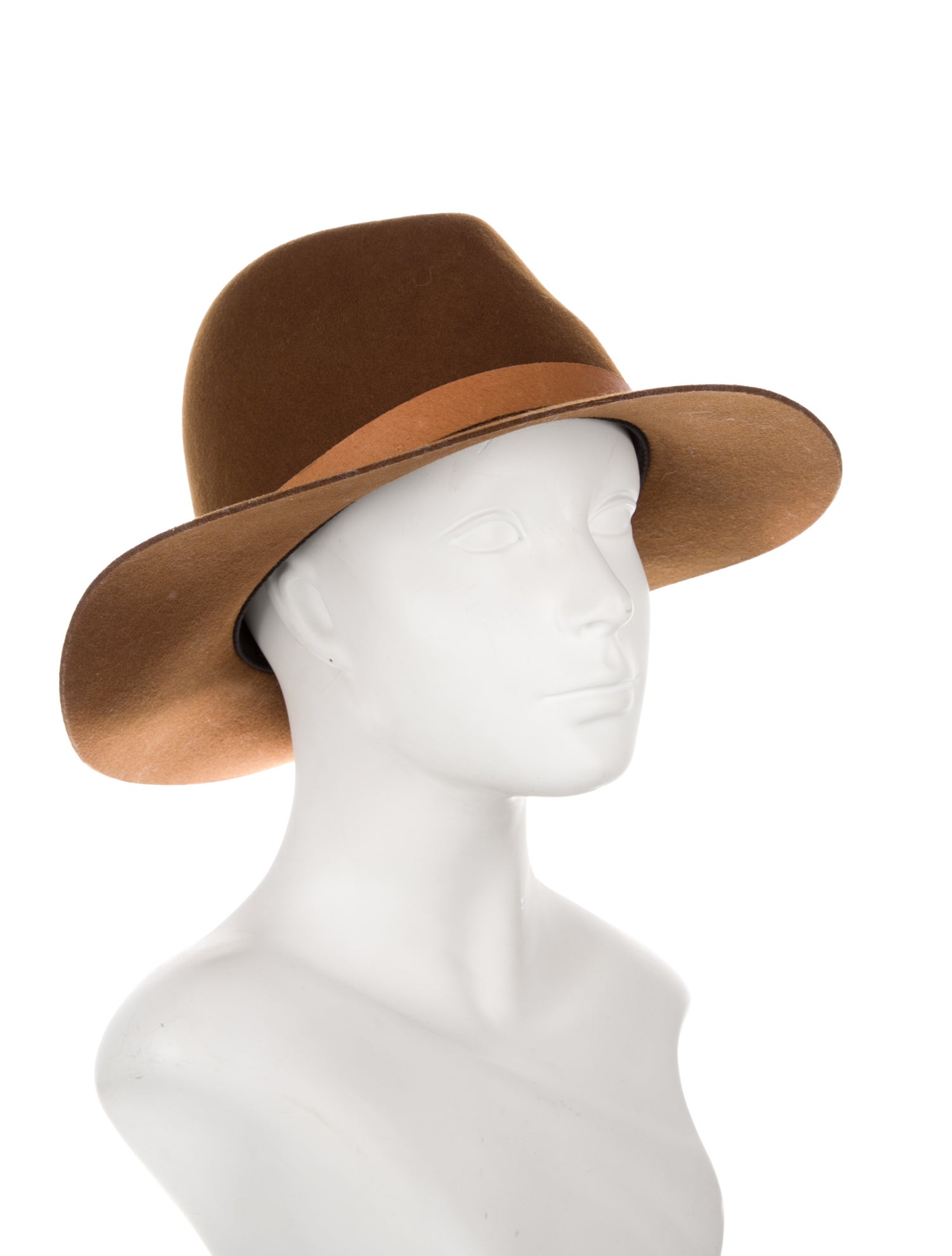 Janessa Leone Wool Gambler Hat