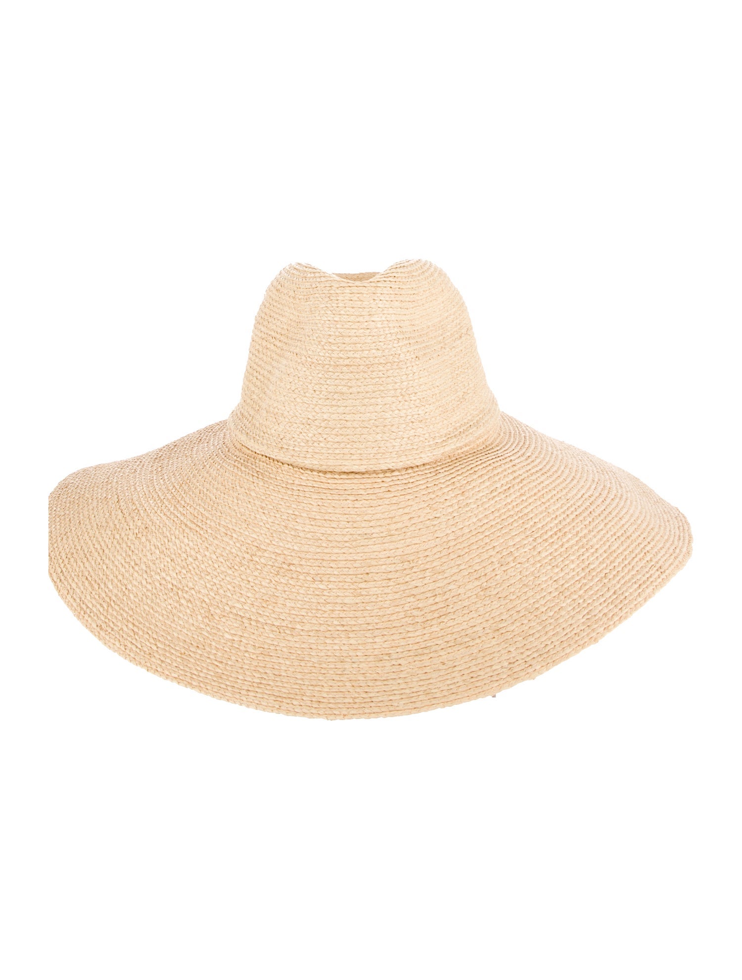 Janessa Leone Raffia Woven Wide Brim Sun Hat