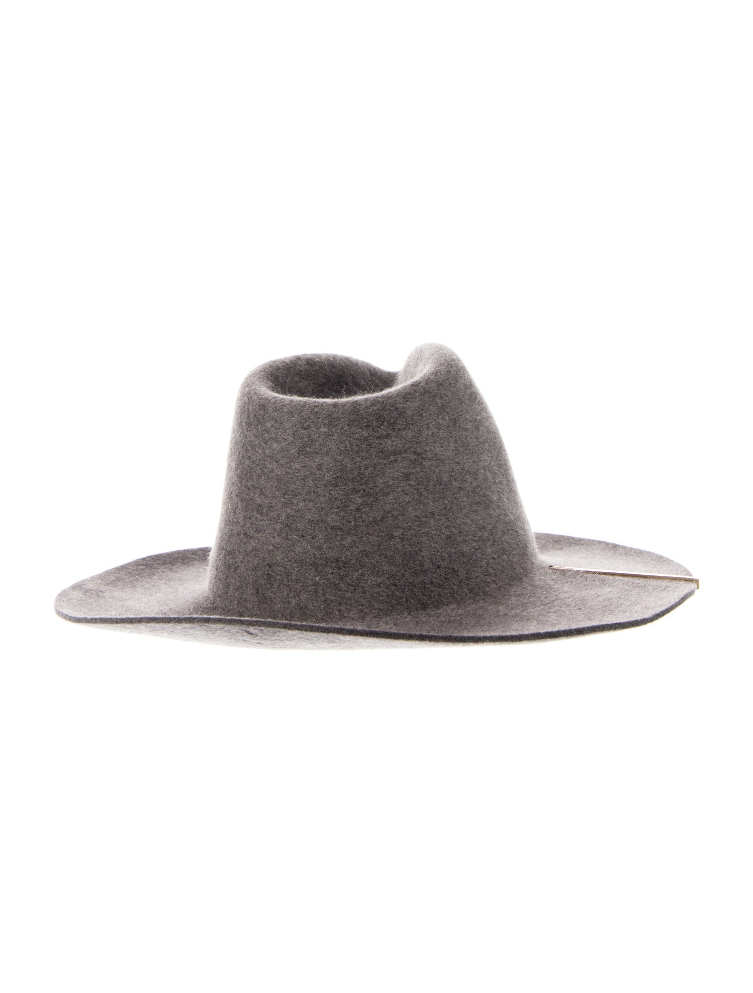 Janessa Leone Wool Wide-Brimmed Fedora