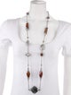 Jose and Maria Barrera Multistone Station Necklace