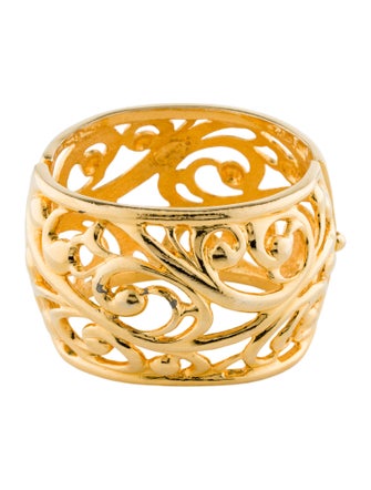 Jose and Maria Barrera Hinged Bangle Bracelet