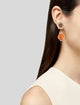 Jose and Maria Barrera Stone & Crystal Drop Clip-On Earrings