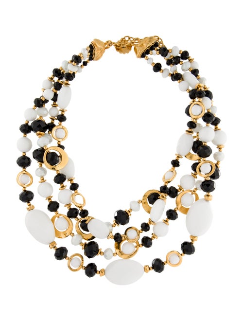 Jose and Maria Barrera Beaded Multistrand Necklace