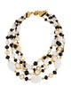 Jose and Maria Barrera Beaded Multistrand Necklace