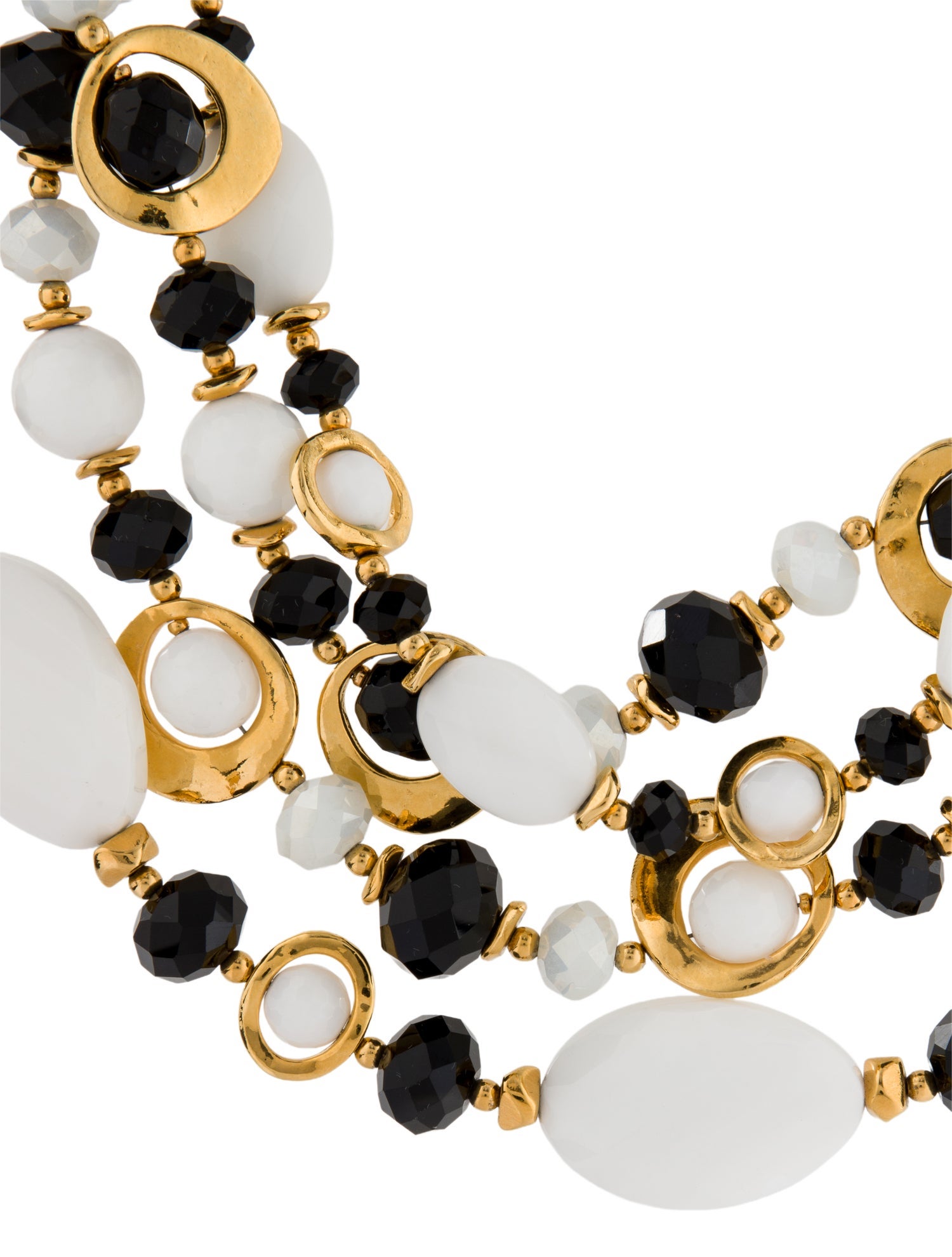 Jose and Maria Barrera Beaded Multistrand Necklace