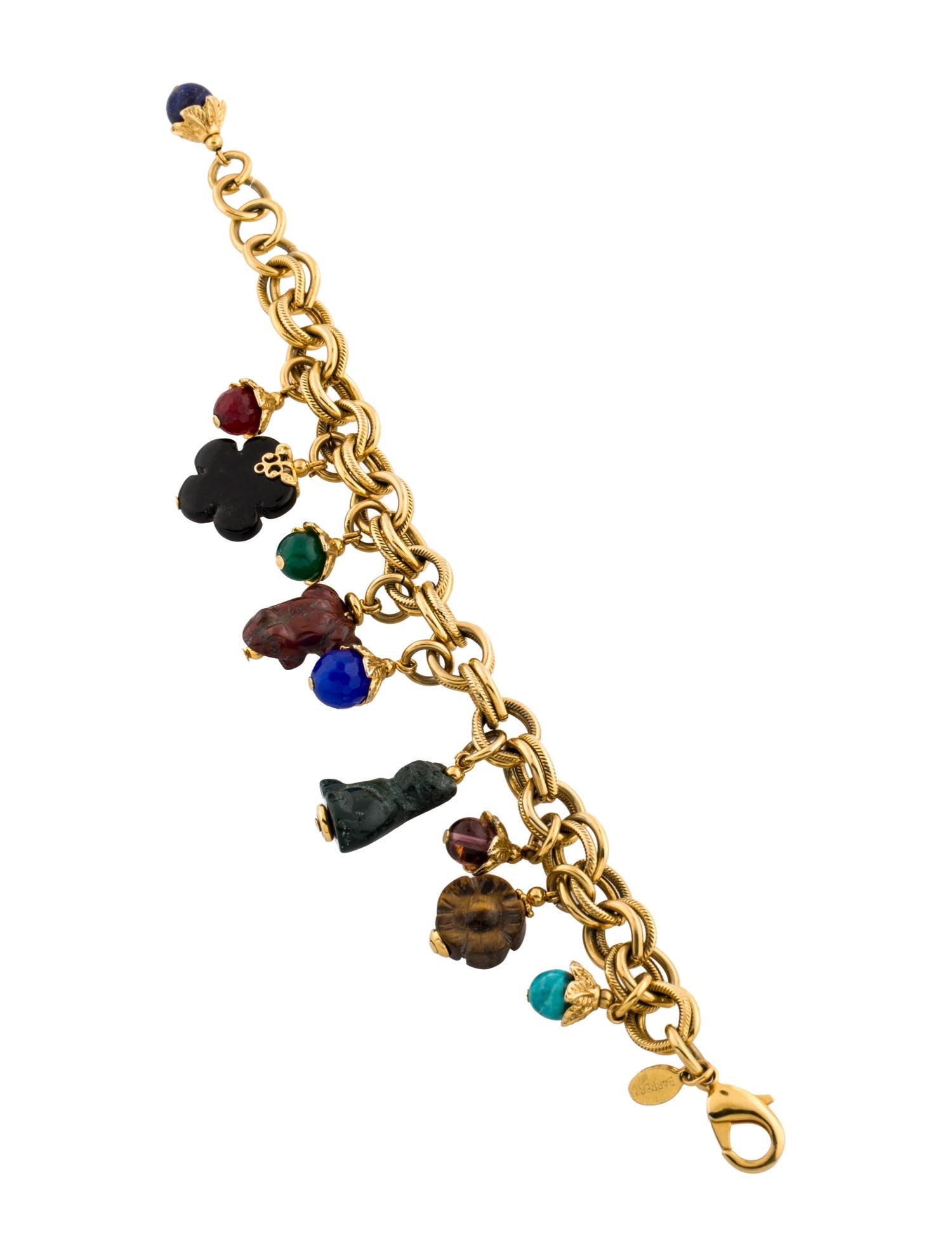 Jose and Maria Barrera Multistone Charm Bracelet