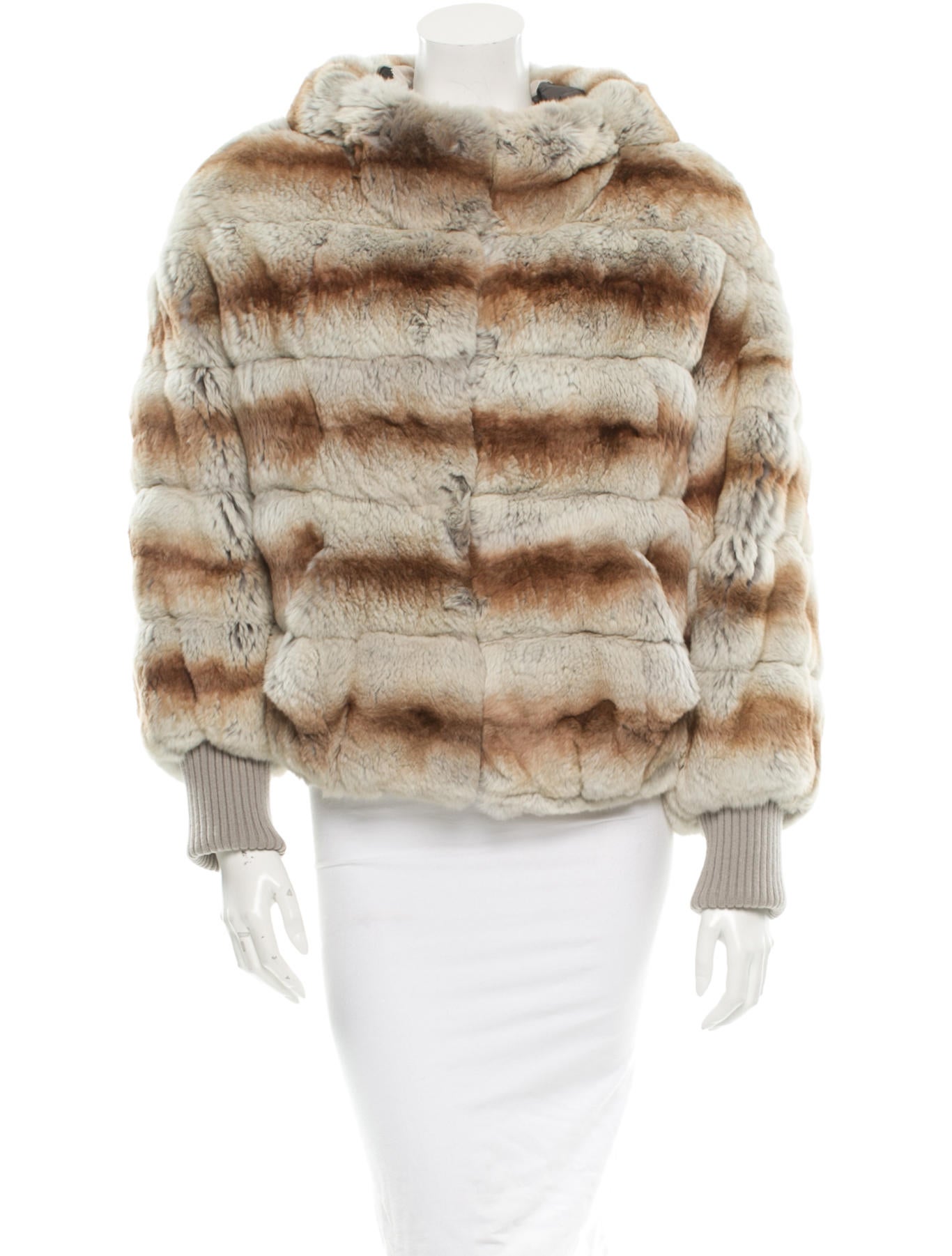 J. Mendel Chinchilla Jacket Clothing JME21041 The RealReal