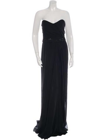 J. Mendel Silk Embellished Gown