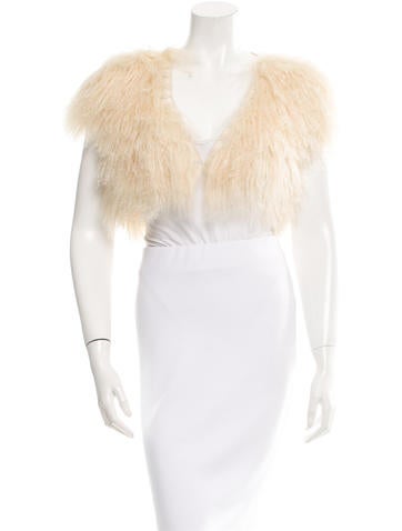 J. Mendel Mongolian Lamb Shrug