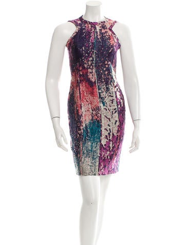 J. Mendel Jacquard Knee-Length Dress