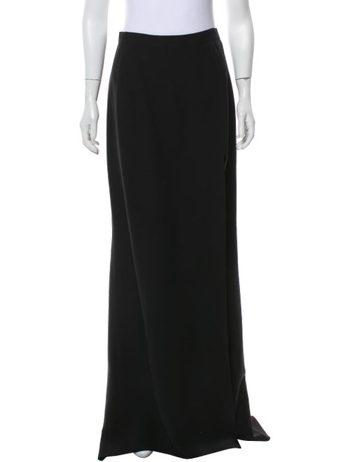 J. Mendel Maxi Evening Skirt Black