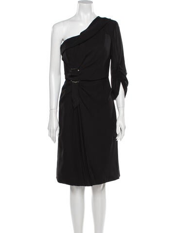 J. Mendel Dresses One-Shoulder Knee-Length Dress XS