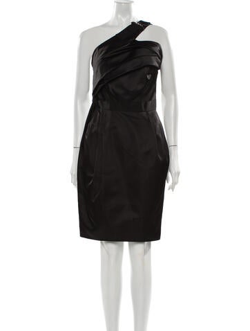 J. Mendel Dresses One-Shoulder Knee-Length Dress XS