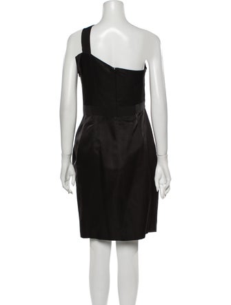 J. Mendel One-Shoulder Knee-Length Dress