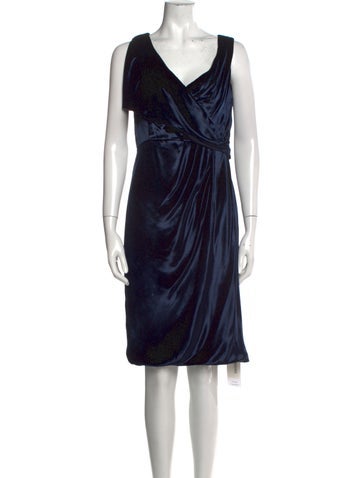 J. Mendel Dresses Cowl Neck Knee-Length Dress US 4 | S