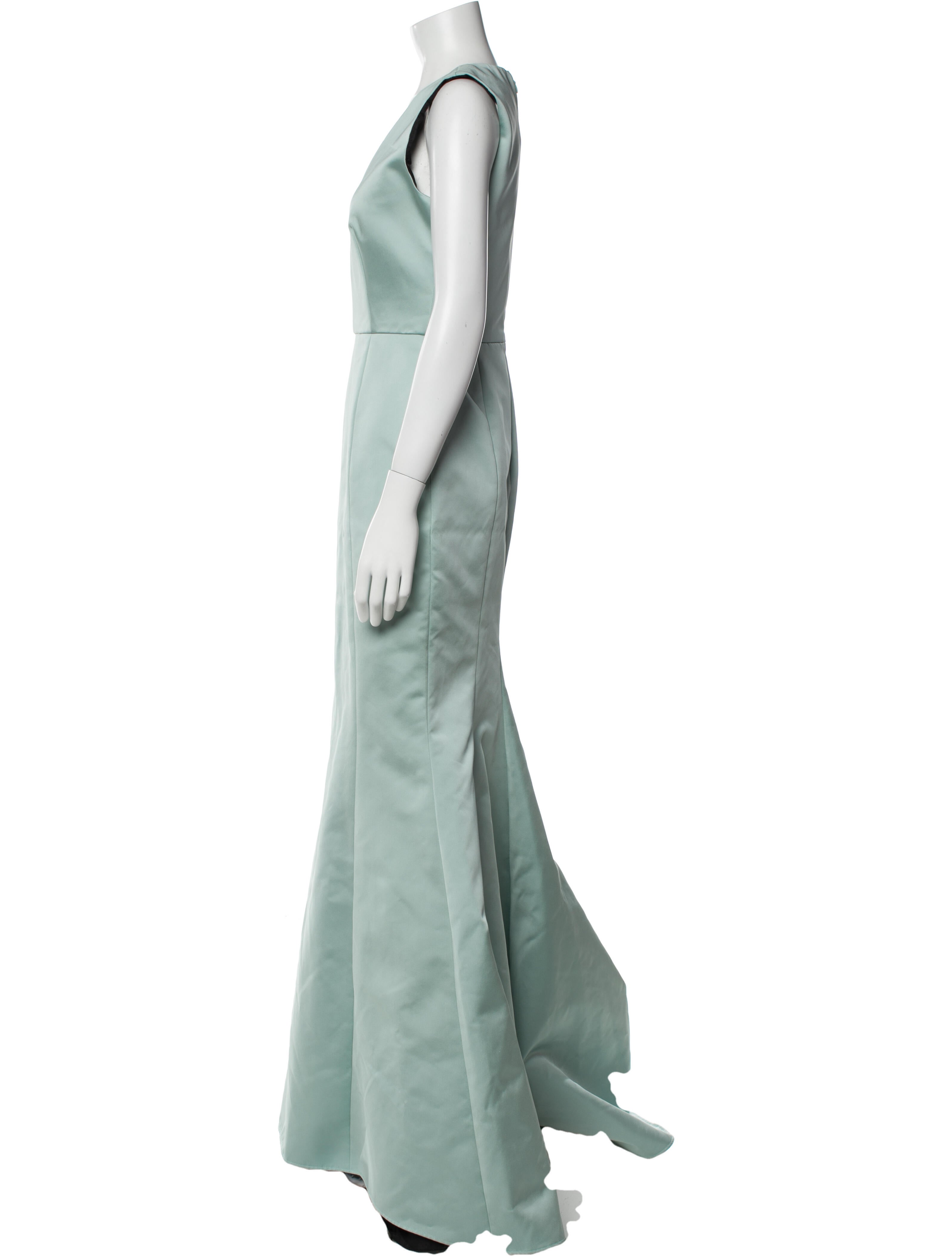 J. Mendel Silk Long Dress