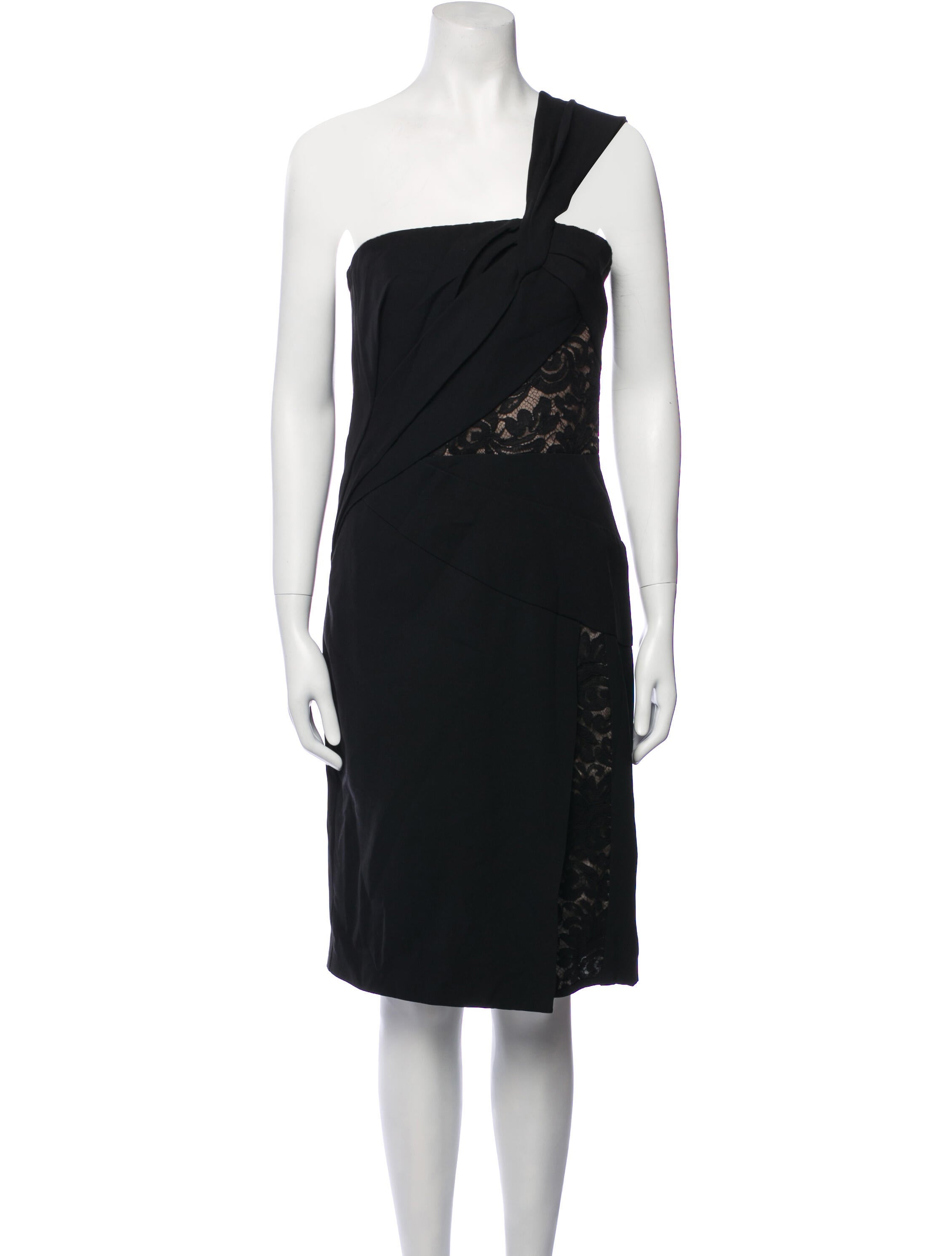 J. Mendel Silk Knee-Length Dress