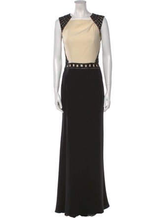 J. Mendel Silk Long Dress