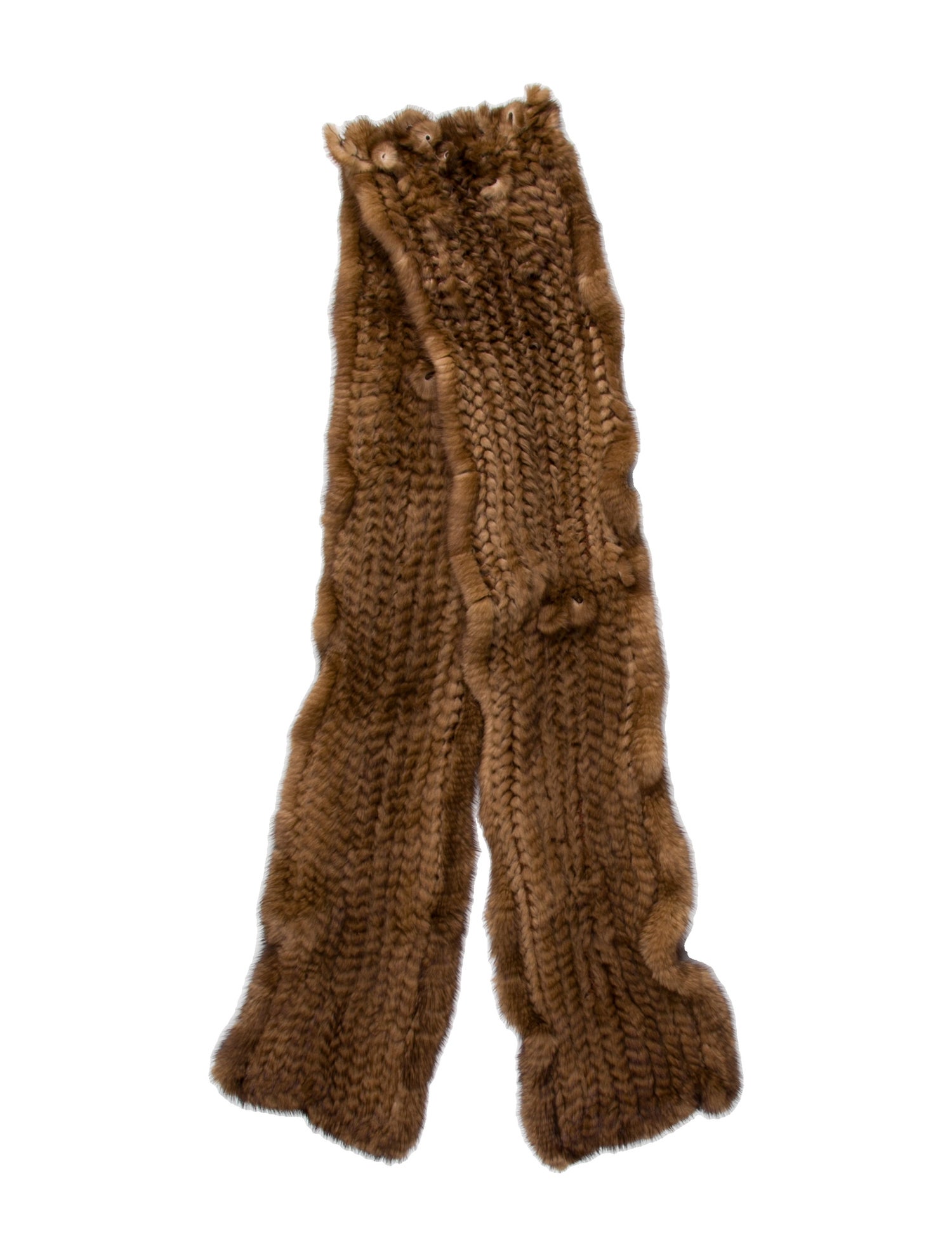 J. Mendel Mink Printed Scarf