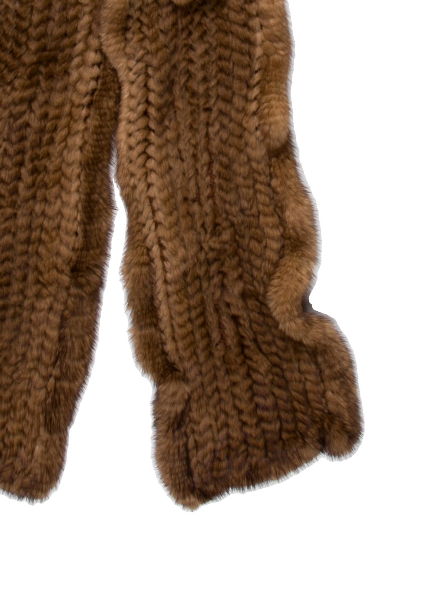 J. Mendel Mink Printed Scarf