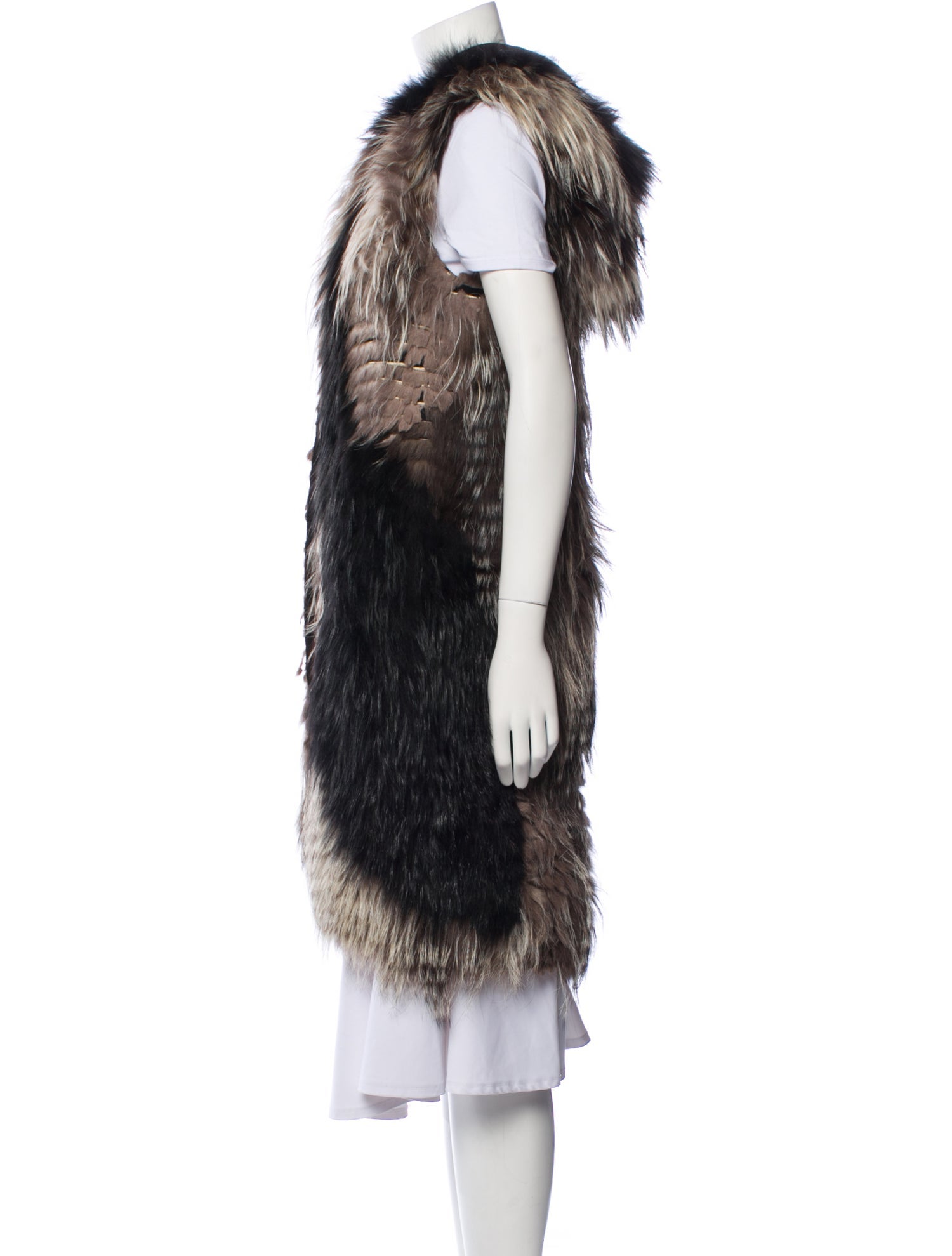 J. Mendel Fur Printed Fur Coat