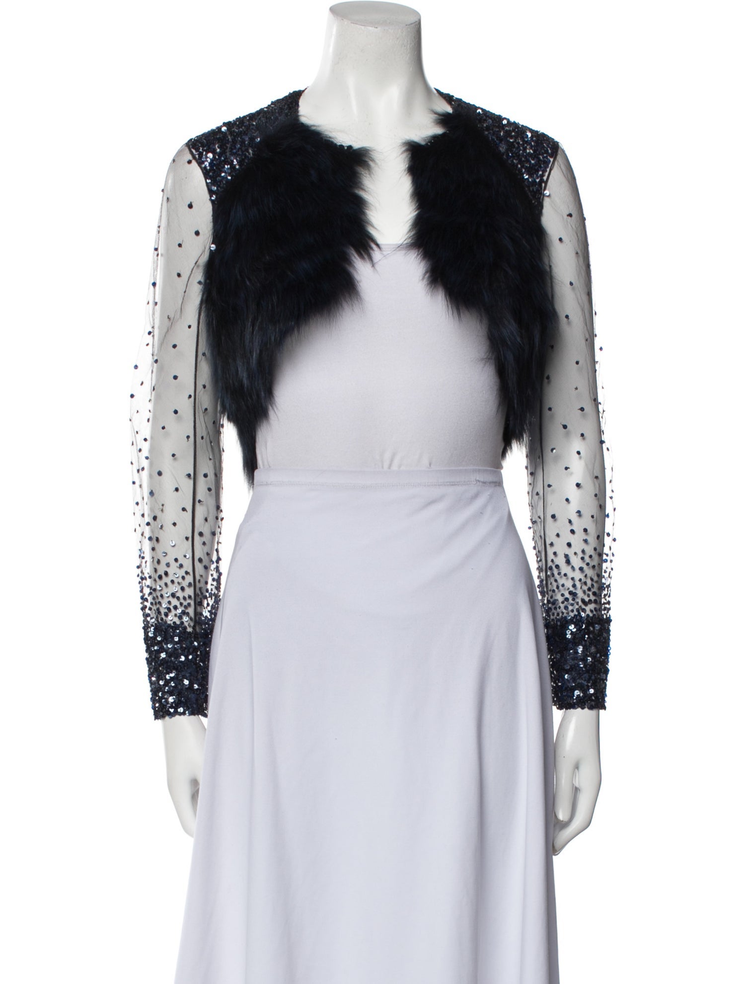 J. Mendel Nylon Bolero