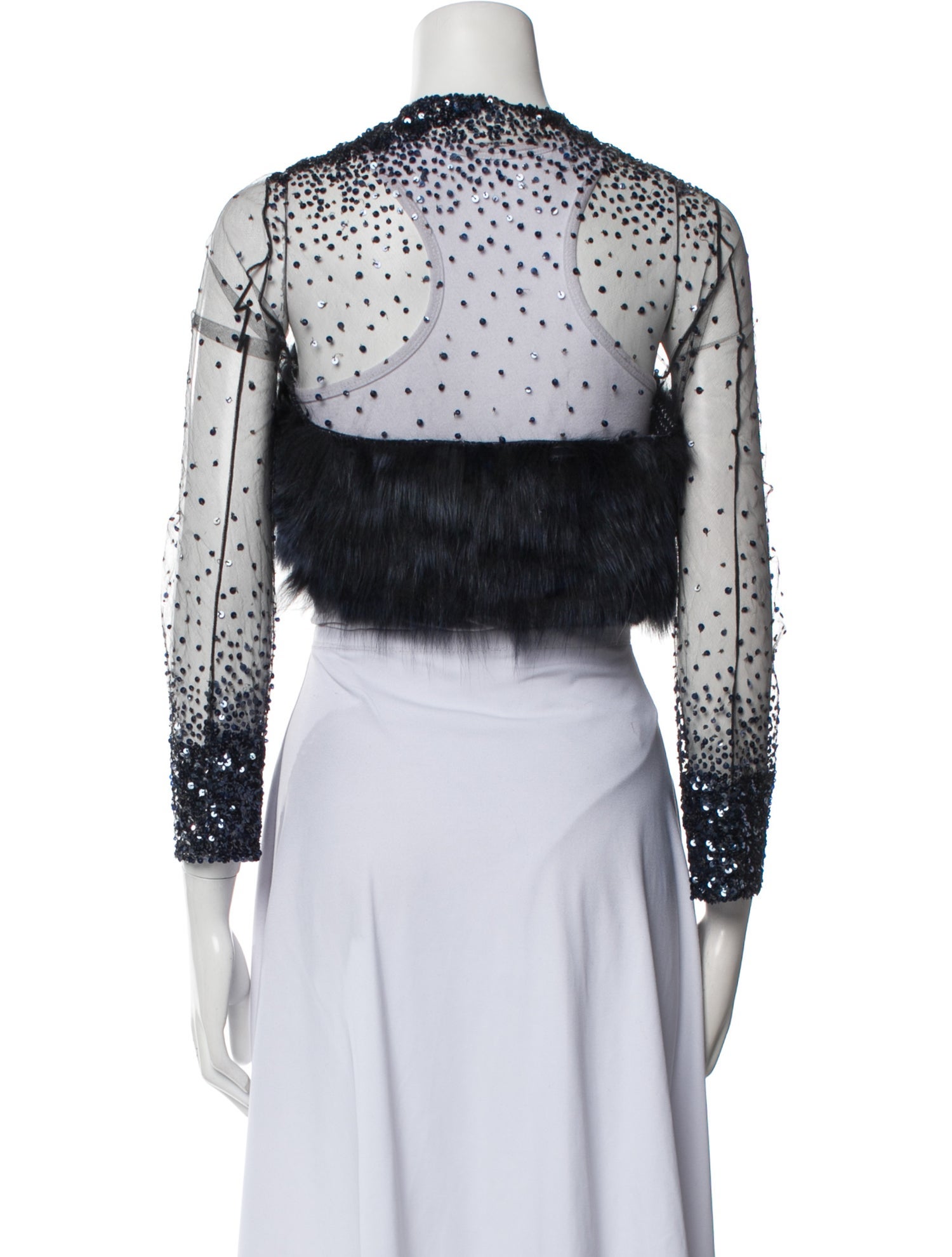 J. Mendel Nylon Bolero