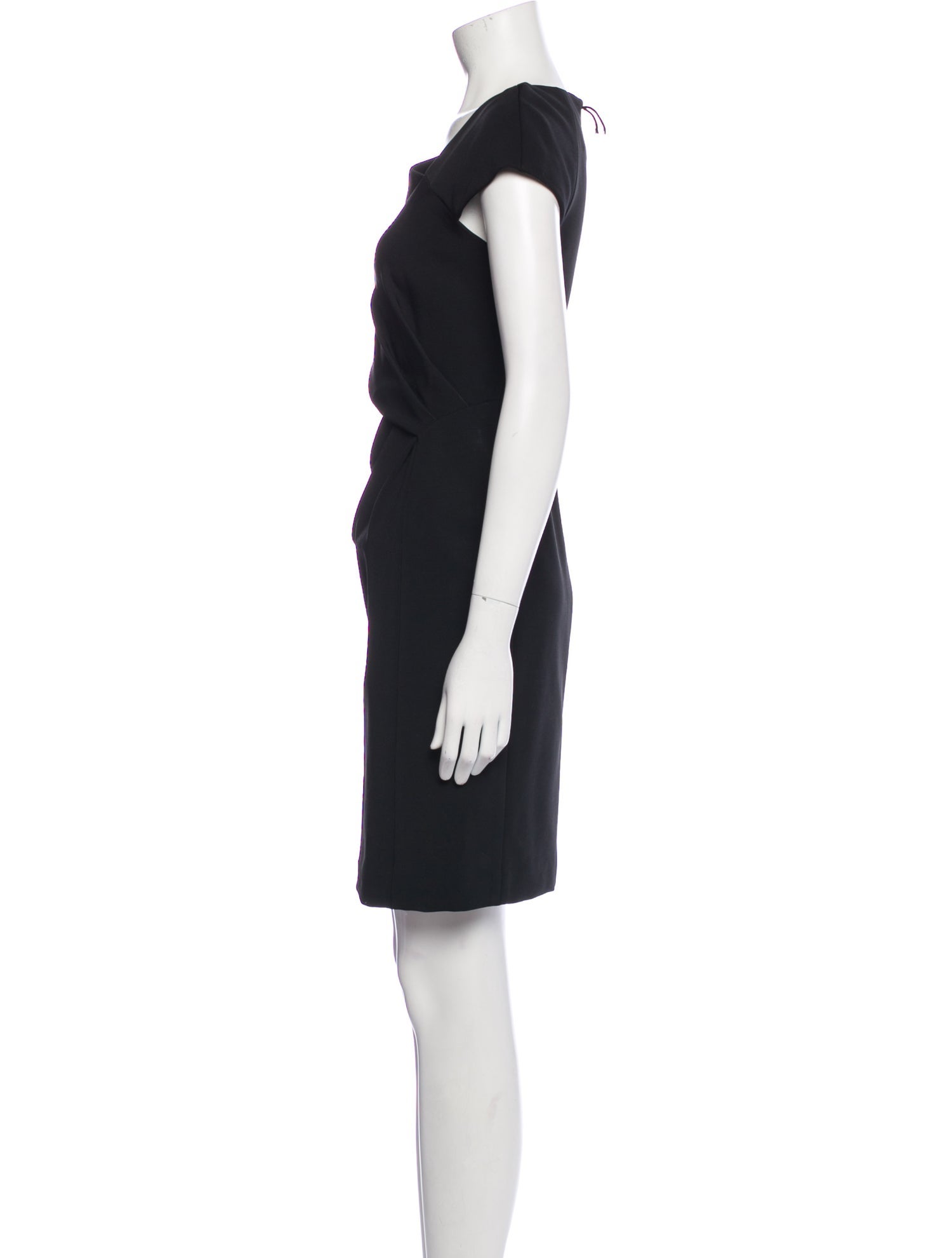 J. Mendel Asymmetrical Mini Dress