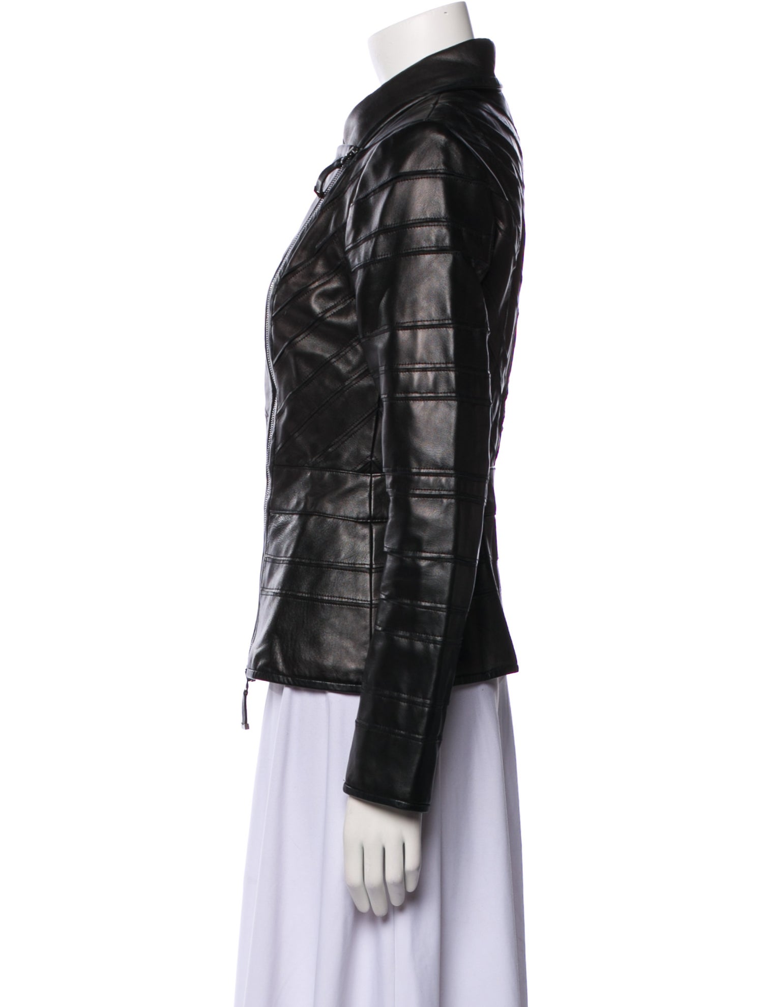 J. Mendel Leather Biker Jacket