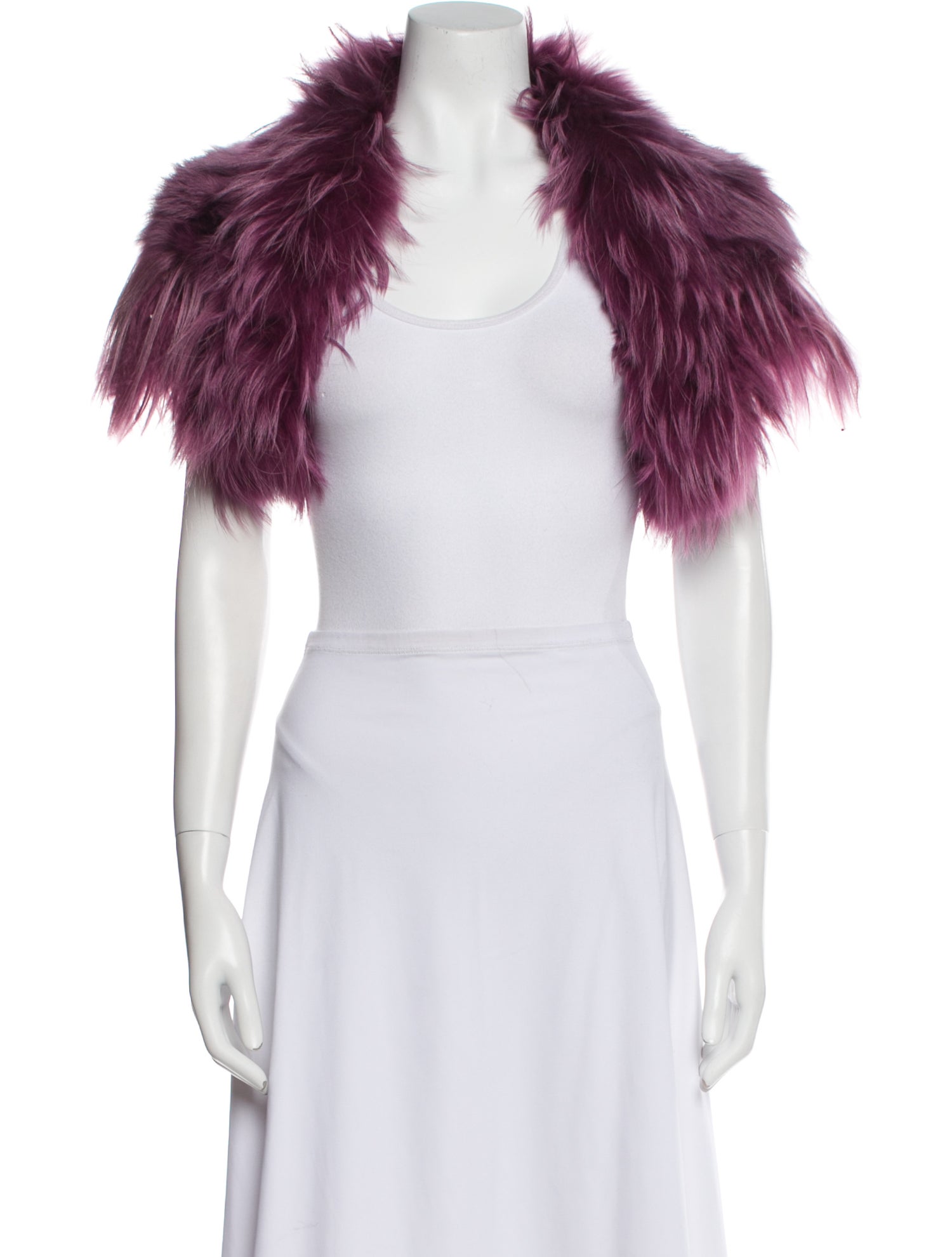 J. Mendel Faux Fur Bolero