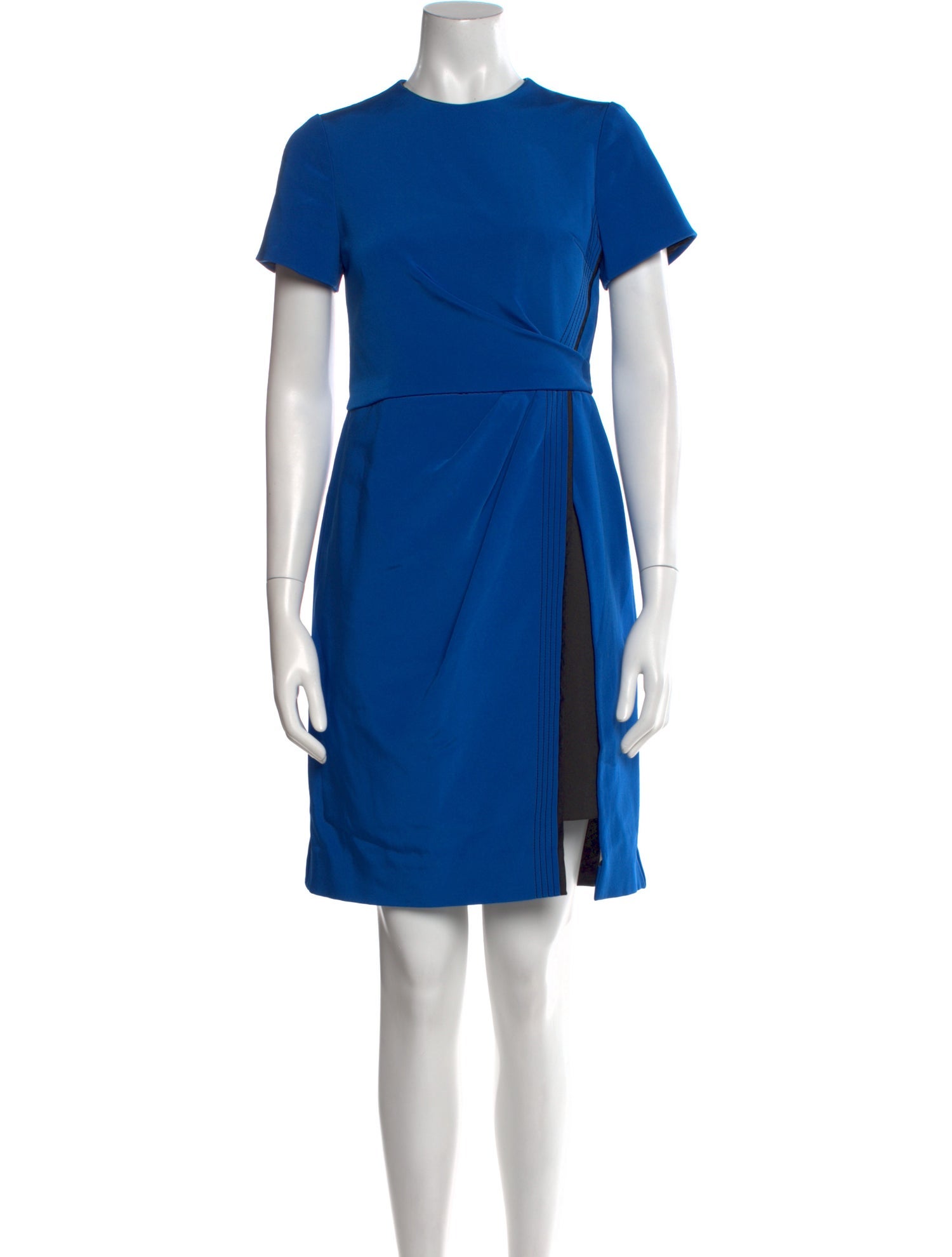 J. Mendel Crew Neck Mini Dress