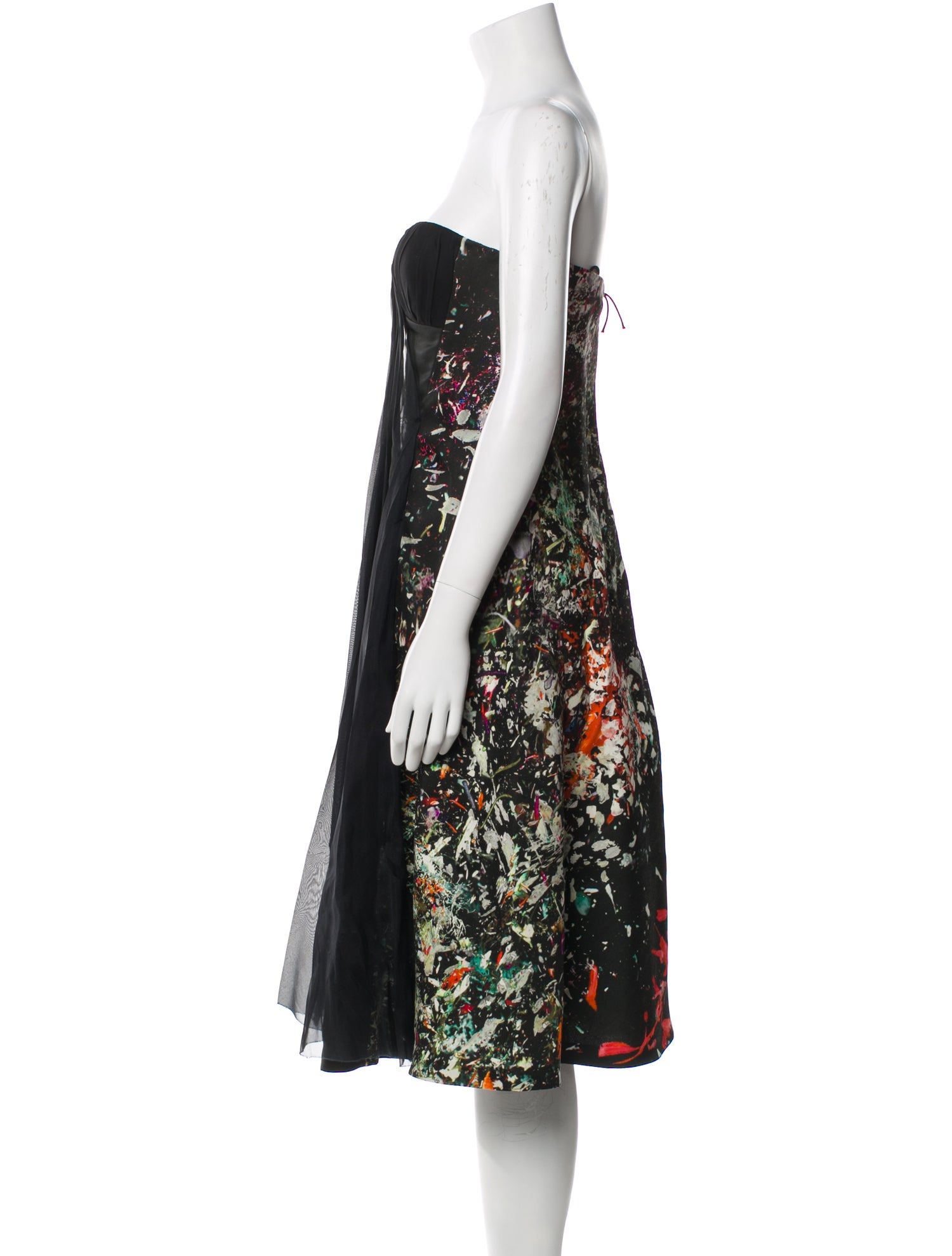 J. Mendel Printed Mini Dress