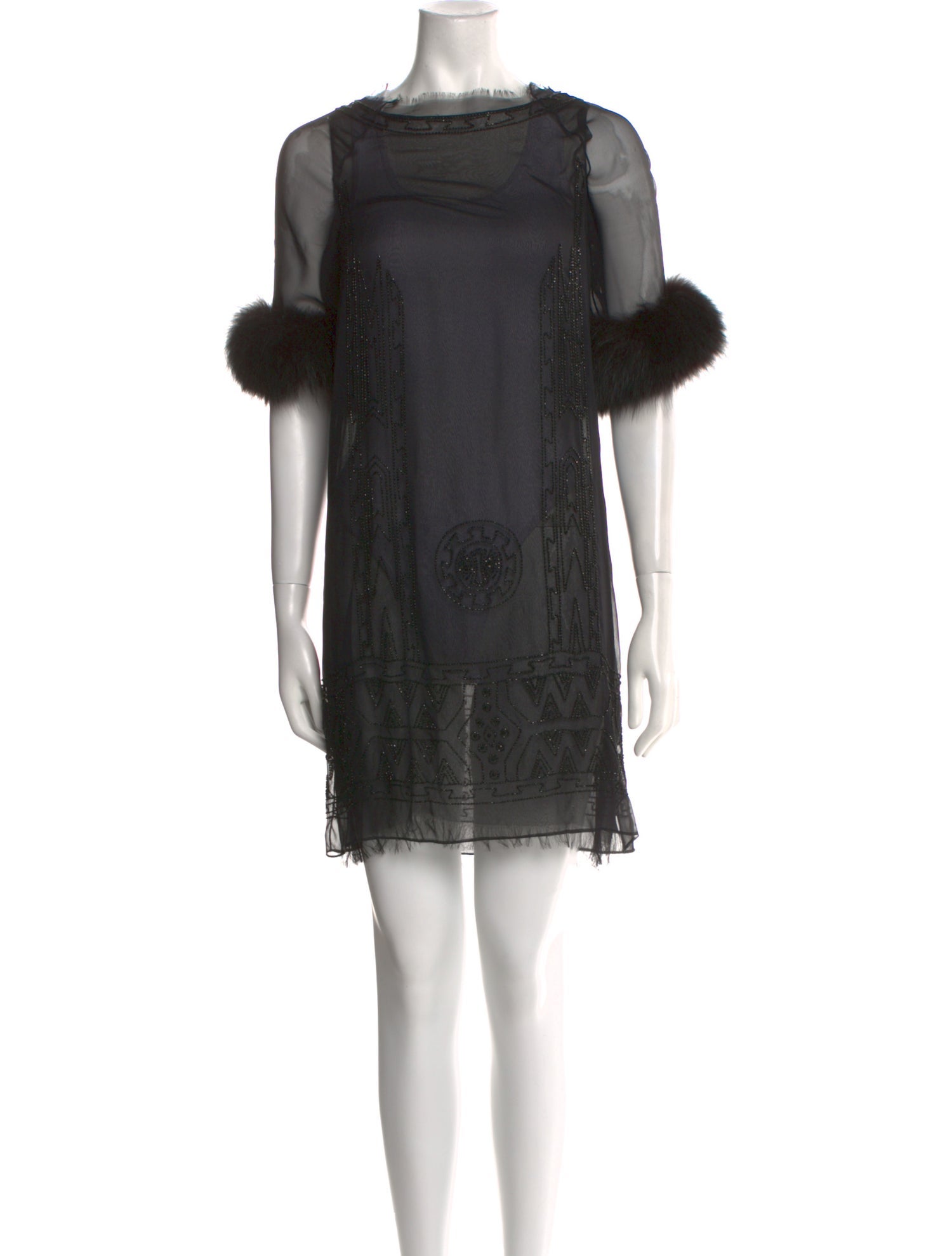 J. Mendel Vintage Mini Dress