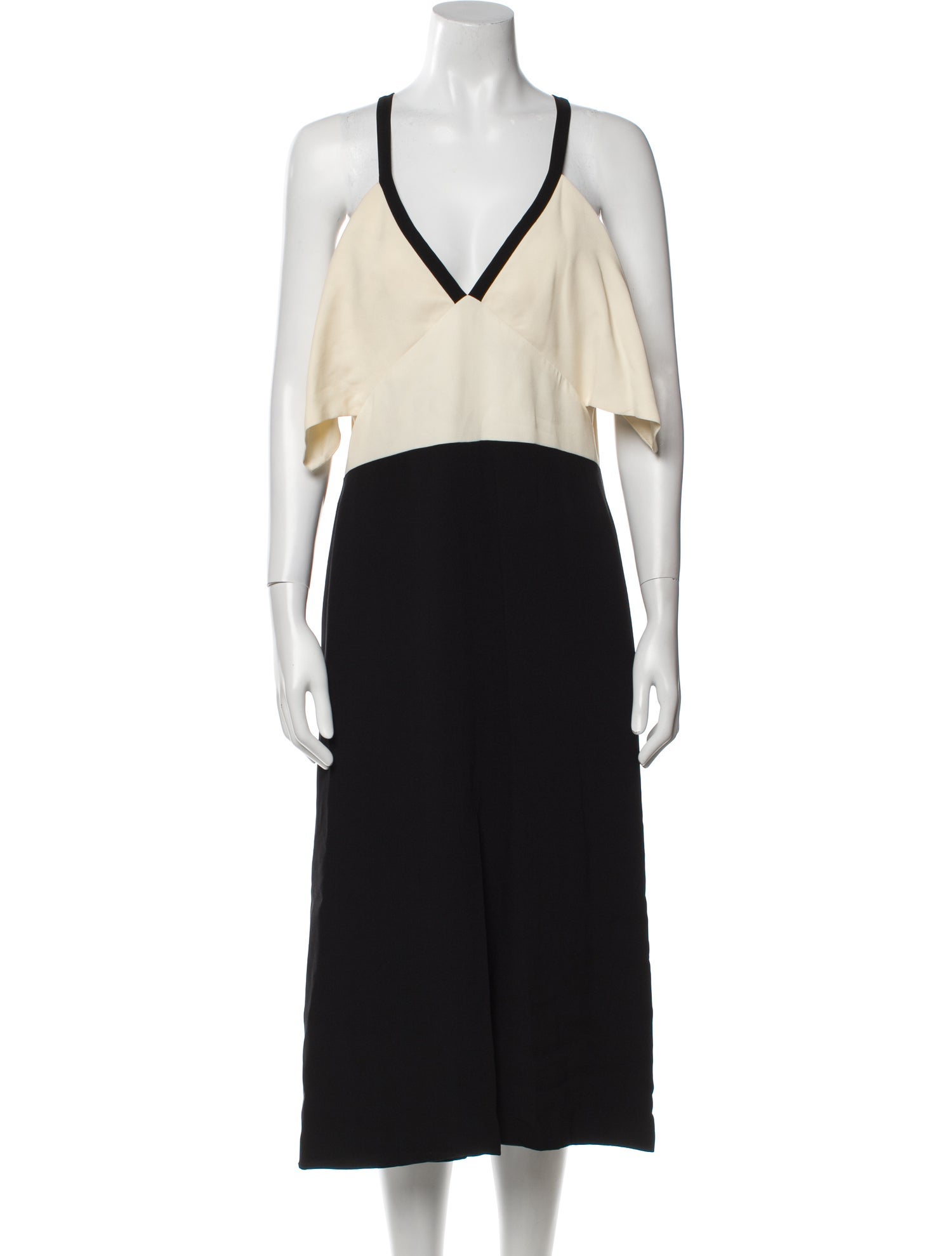 J. Mendel Silk Midi Length Dress