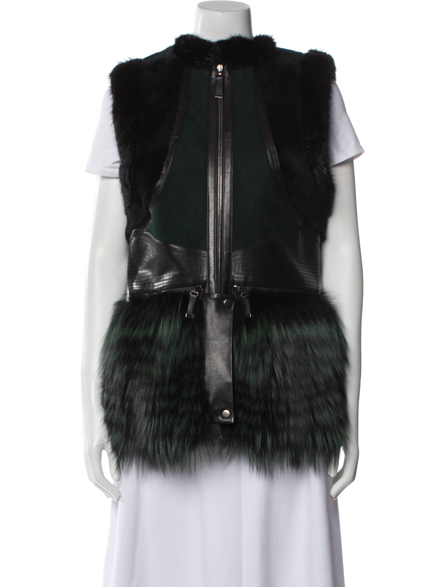J. Mendel Faux Fur Coat