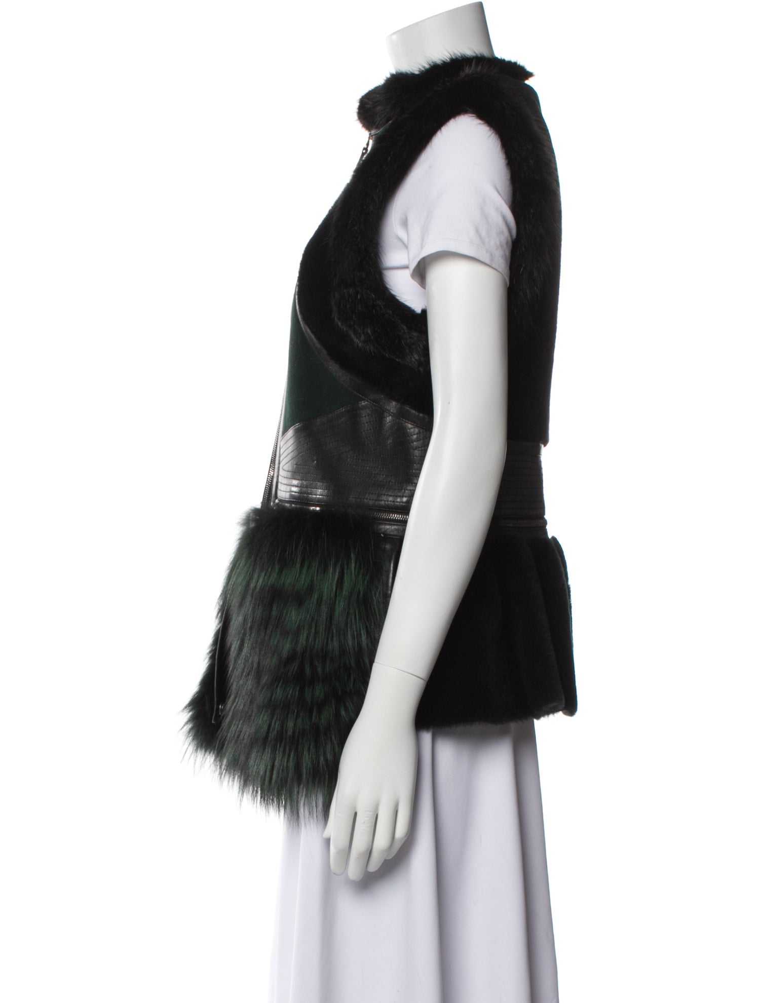 J. Mendel Faux Fur Coat