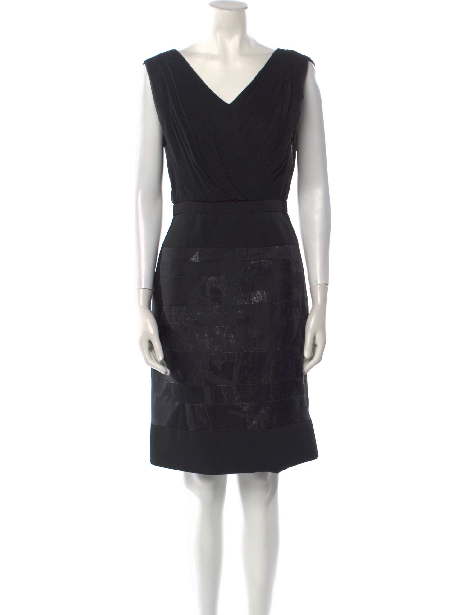 J. Mendel Silk Knee-Length Dress