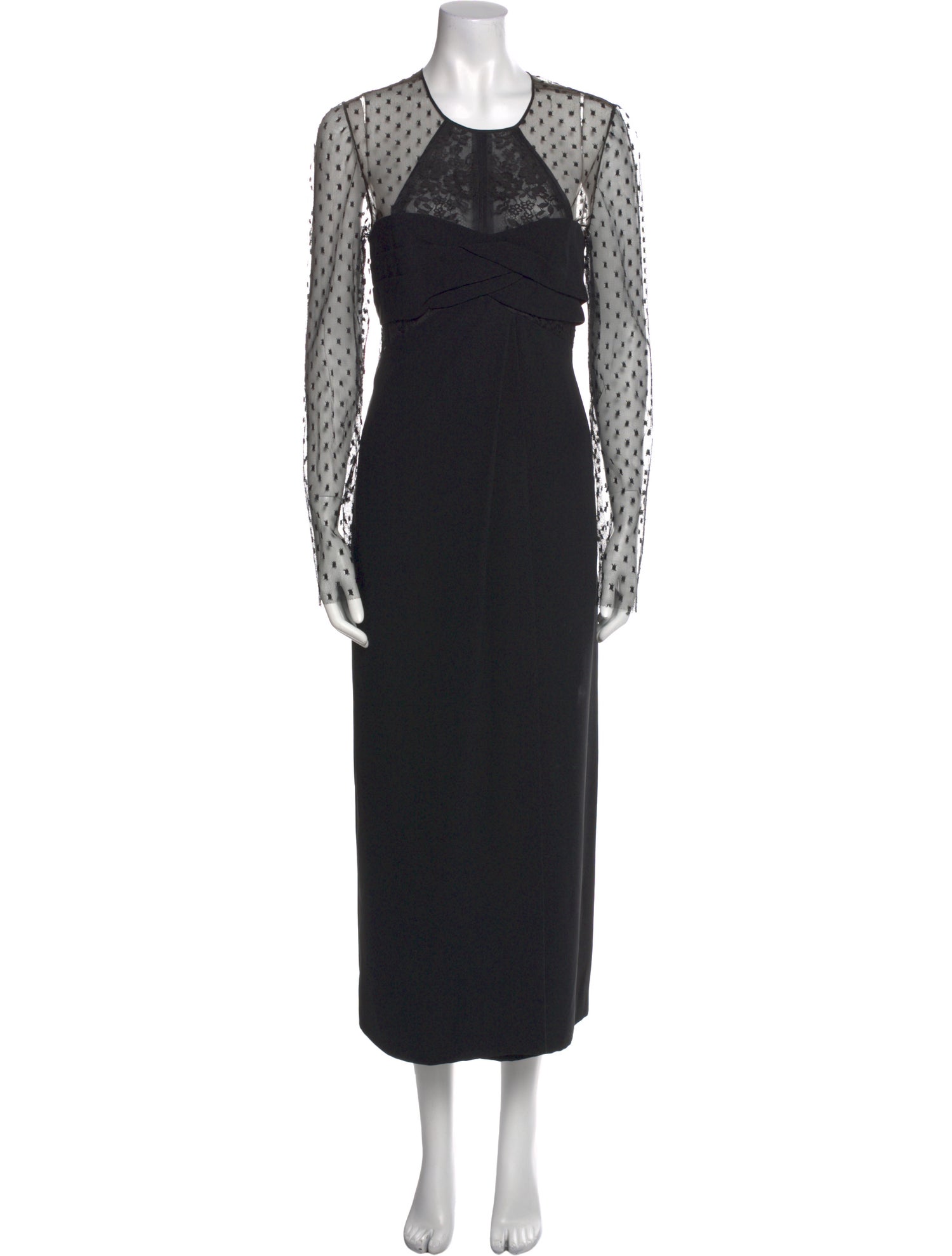 J. Mendel Silk Long Dress