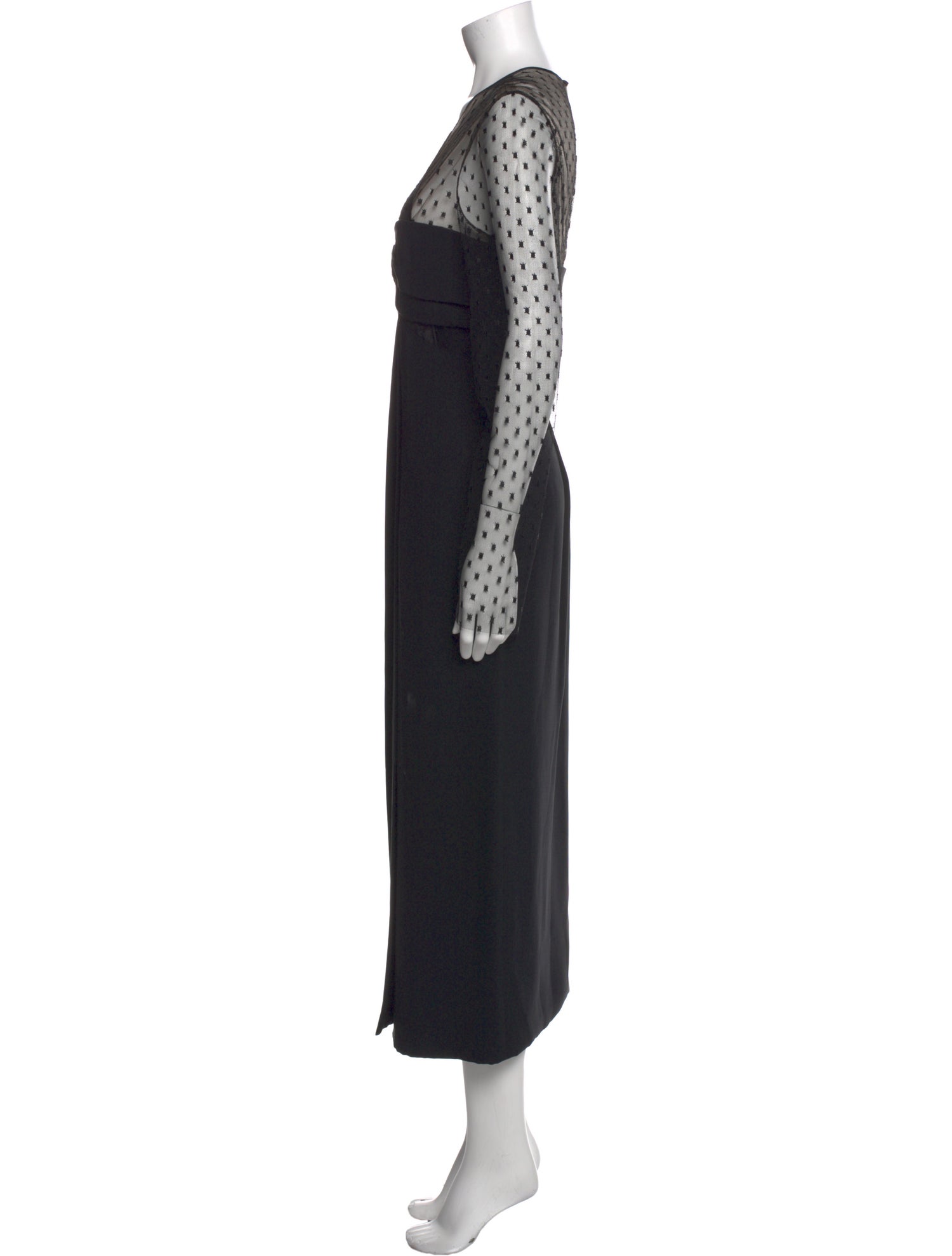J. Mendel Silk Long Dress