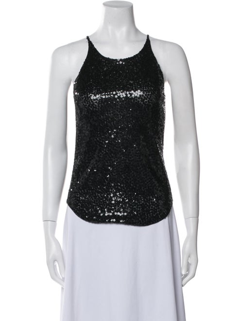 J. Mendel Scoop Neck Sleeveless Top
