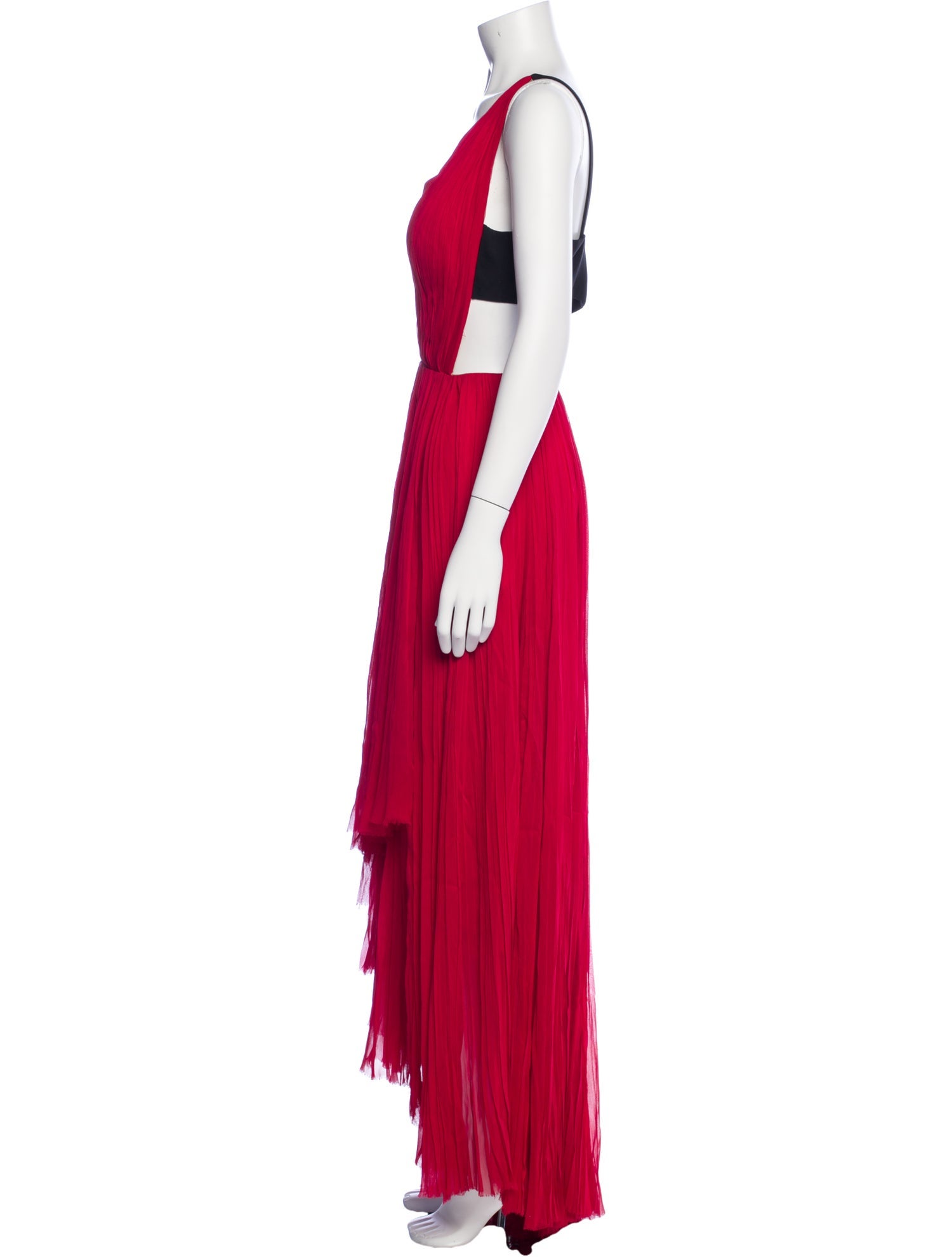 J. Mendel Silk Long Dress