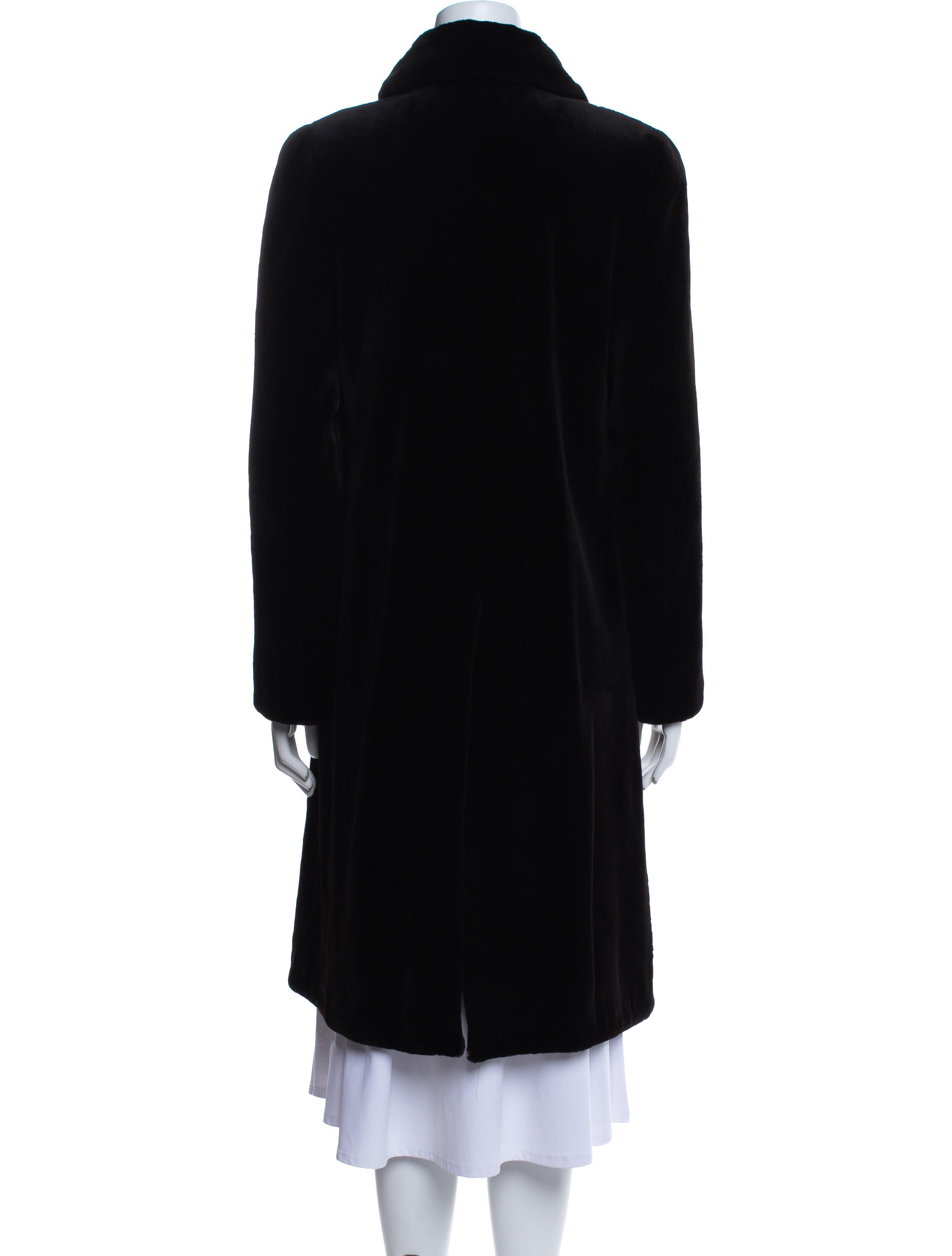 J. Mendel Mink Faux Fur Coat