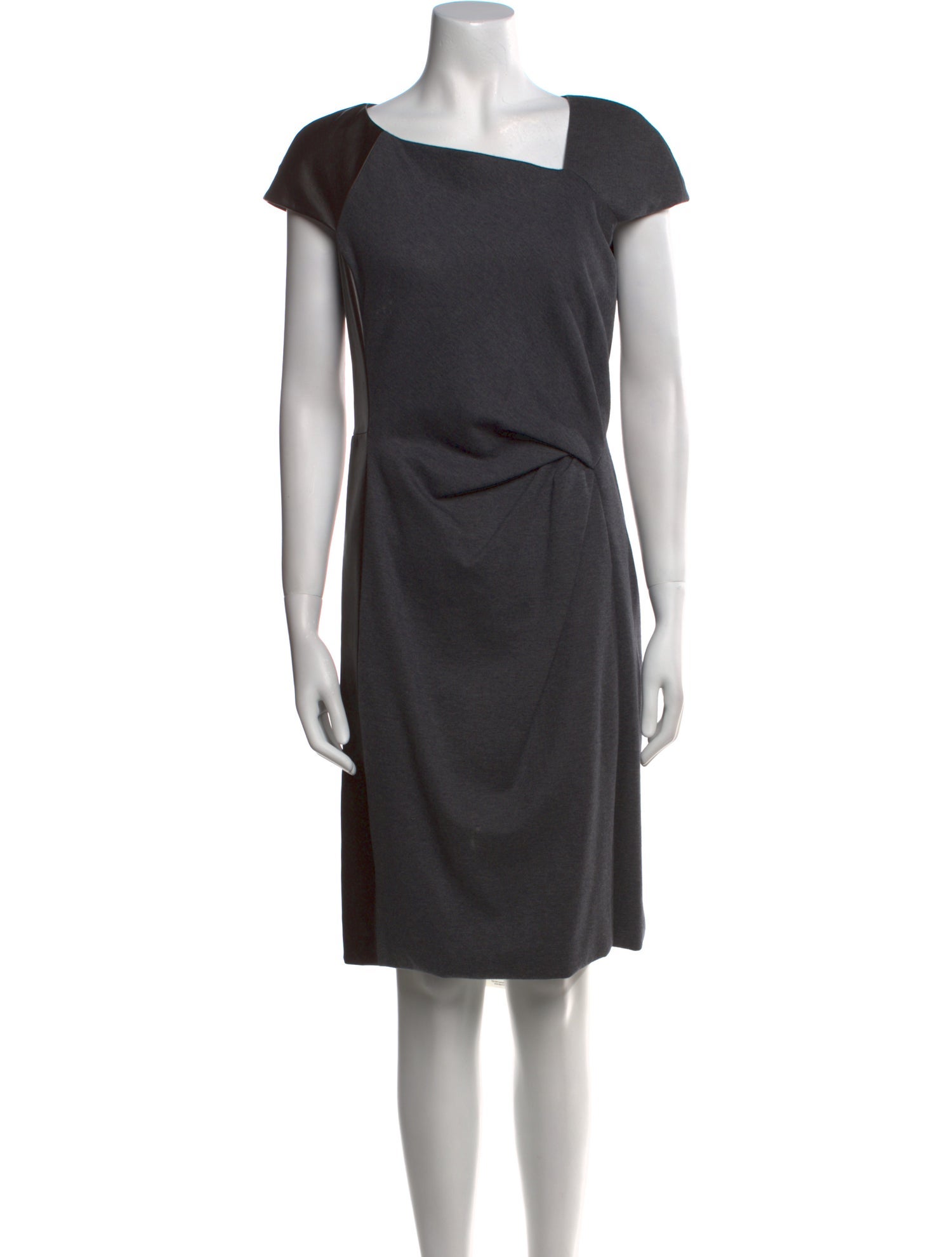 J. Mendel Asymmetrical Knee-Length Dress
