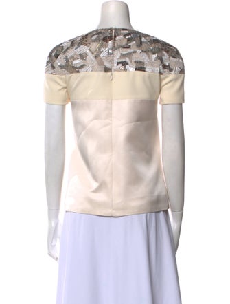 J. Mendel Silk Printed Top