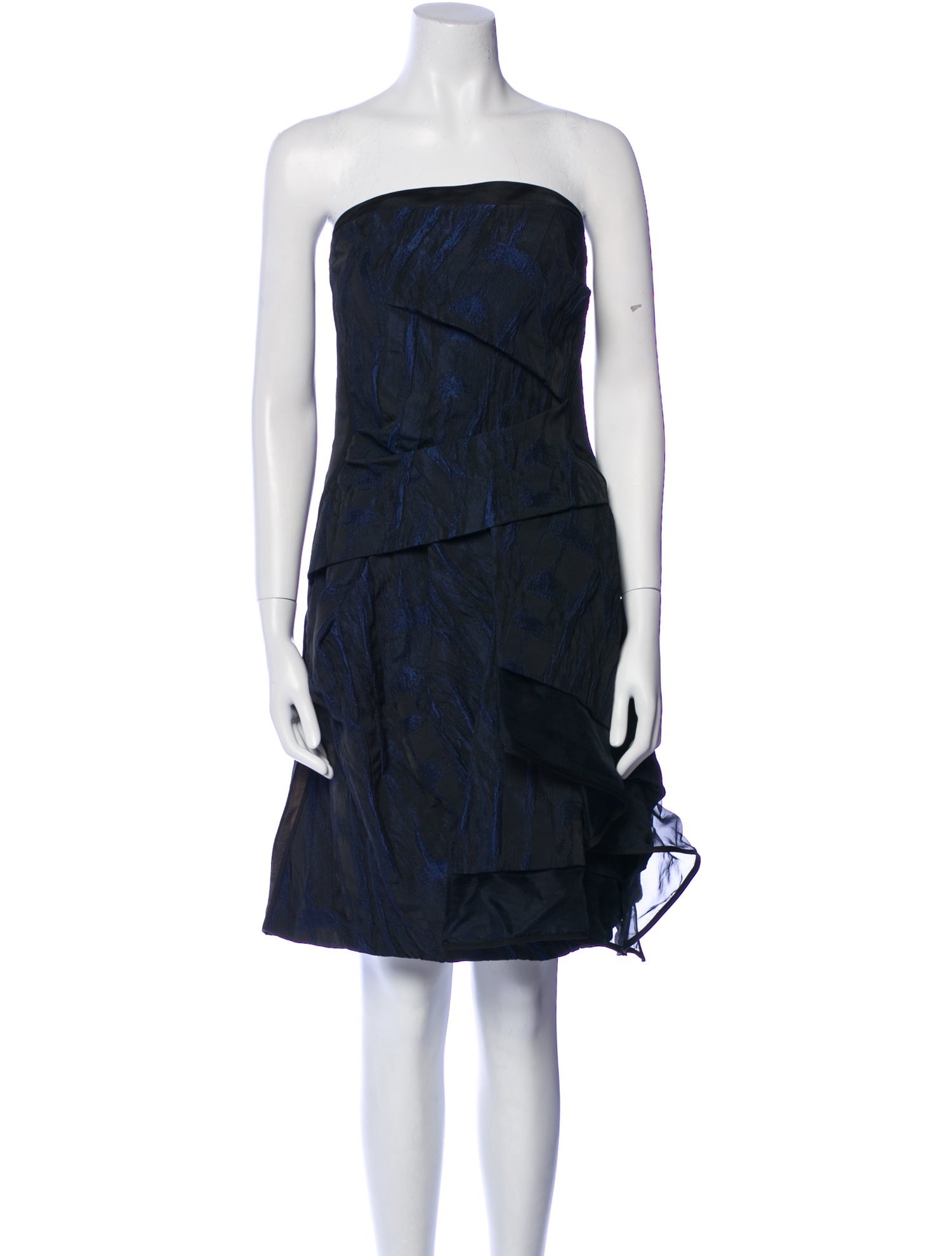 J. Mendel Strapless Mini Dress