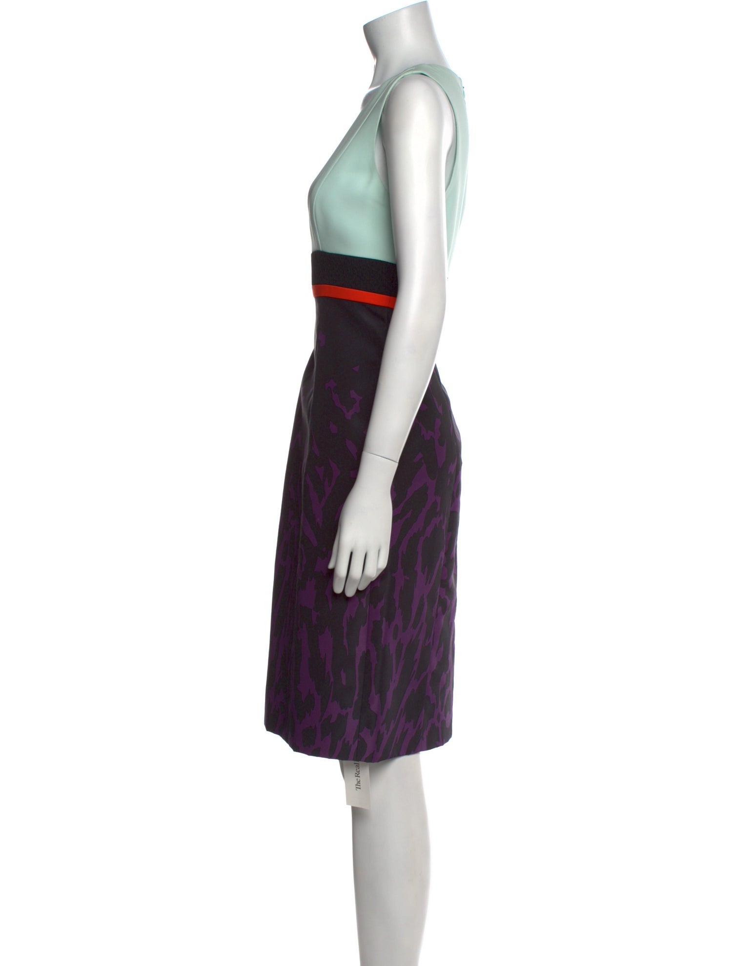 J. Mendel Silk Knee-Length Dress