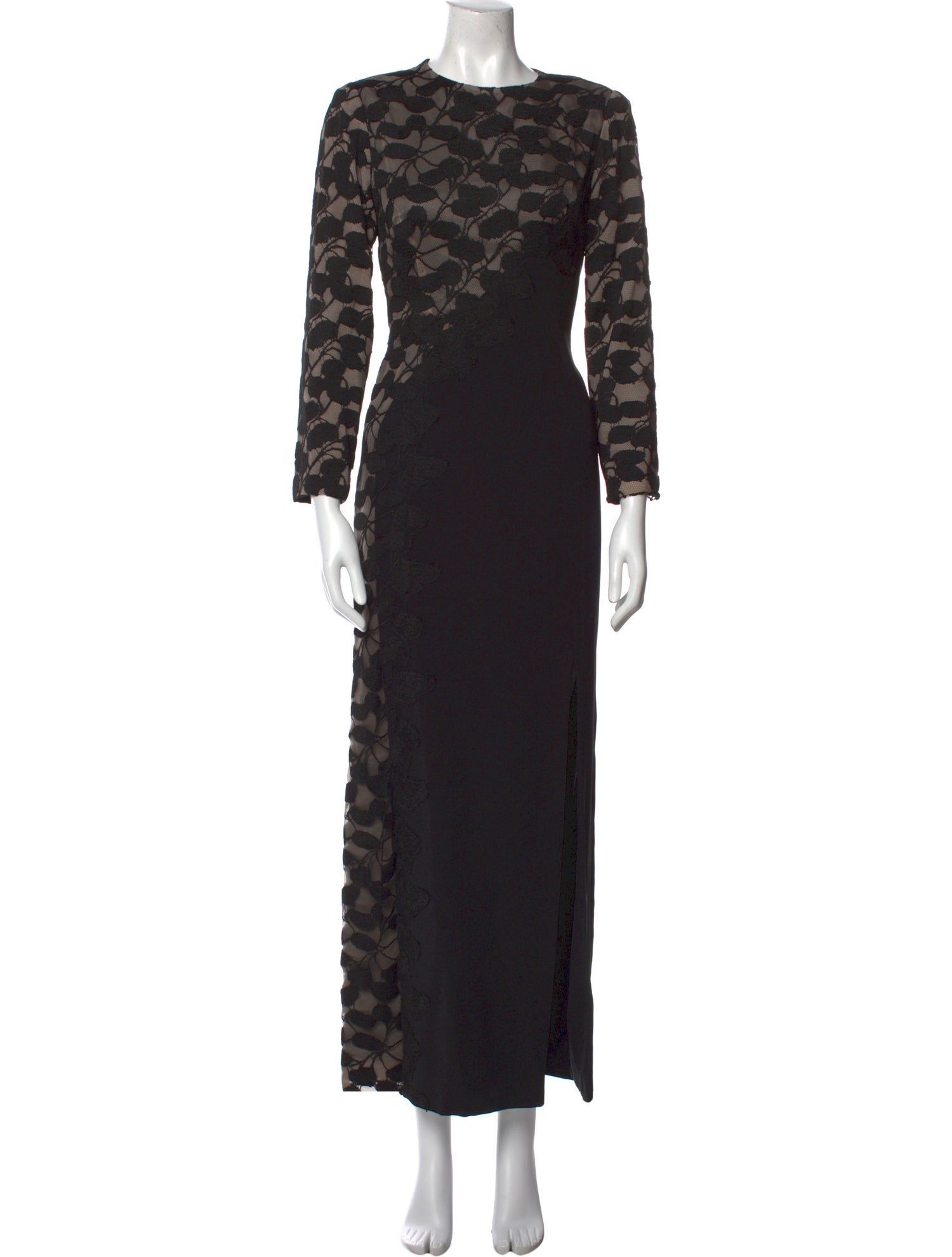 J. Mendel Silk Long Dress