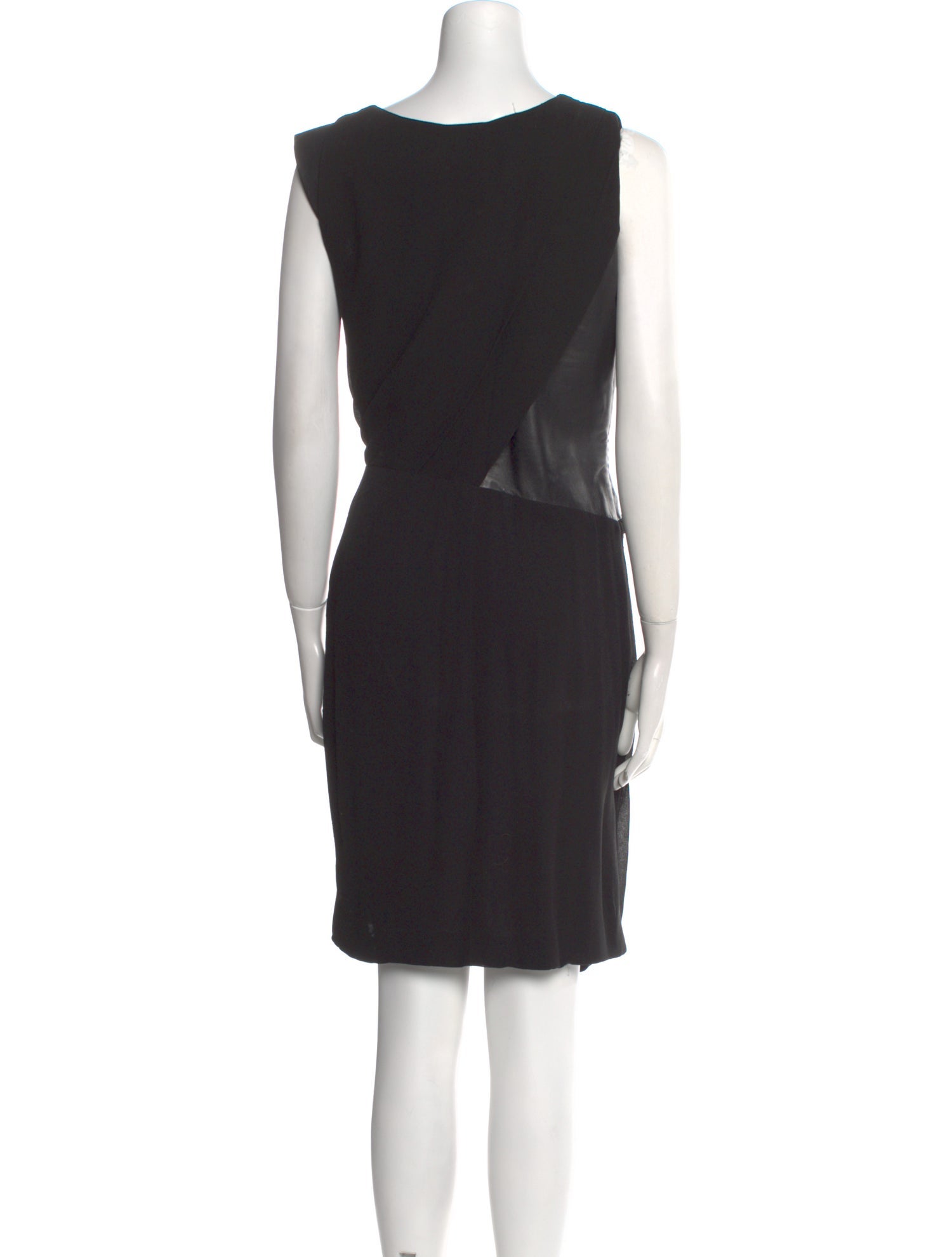 J. Mendel Cowl Neck Knee-Length Dress