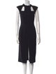 J. Mendel Silk Midi Length Dress