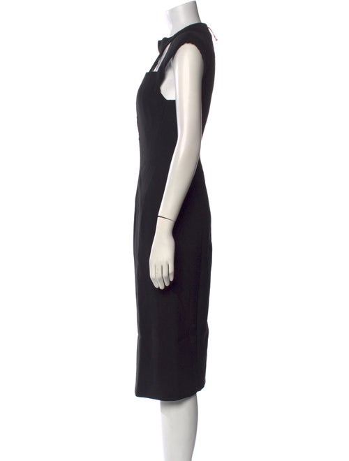 J. Mendel Silk Midi Length Dress